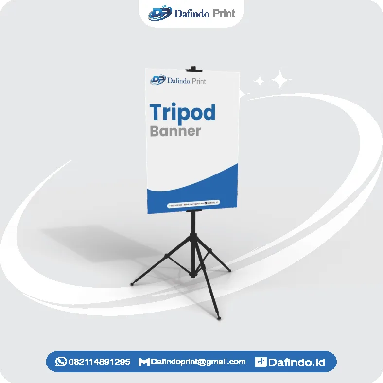 Tripod Banner Custom