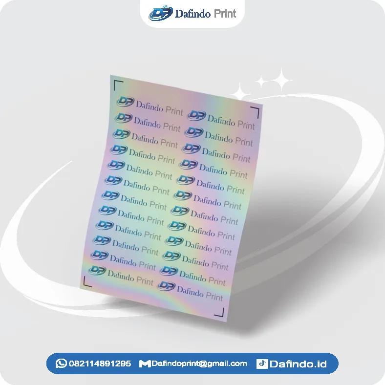 Cetak Stiker Hologram
